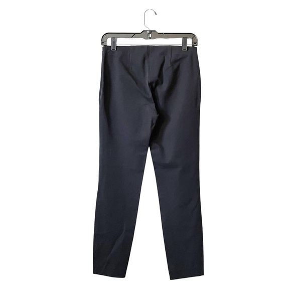 Lauren Ralph Lauren Pants Women Size 2P Petite Black Stretch Ankle Side Zip Work - Picture 4 of 6